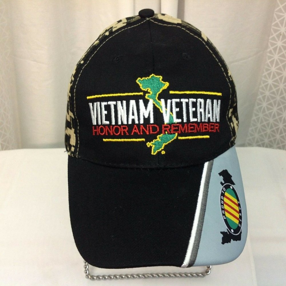 Vietnam Veteran Embroidered Cap Hat